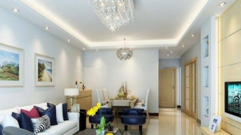 低预算旧房翻新｜成都二手客厅装修，花小钱也能显大